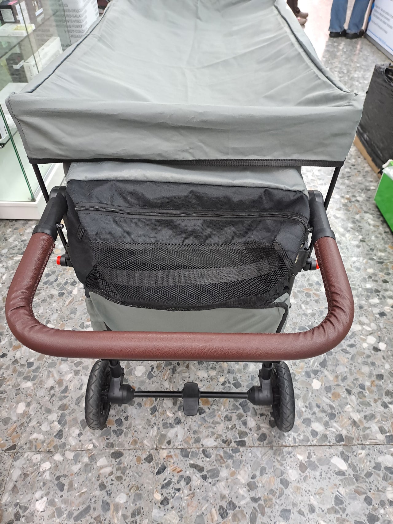 Carro plegable infantil 2 niños 100kg techo 110L Sekey
