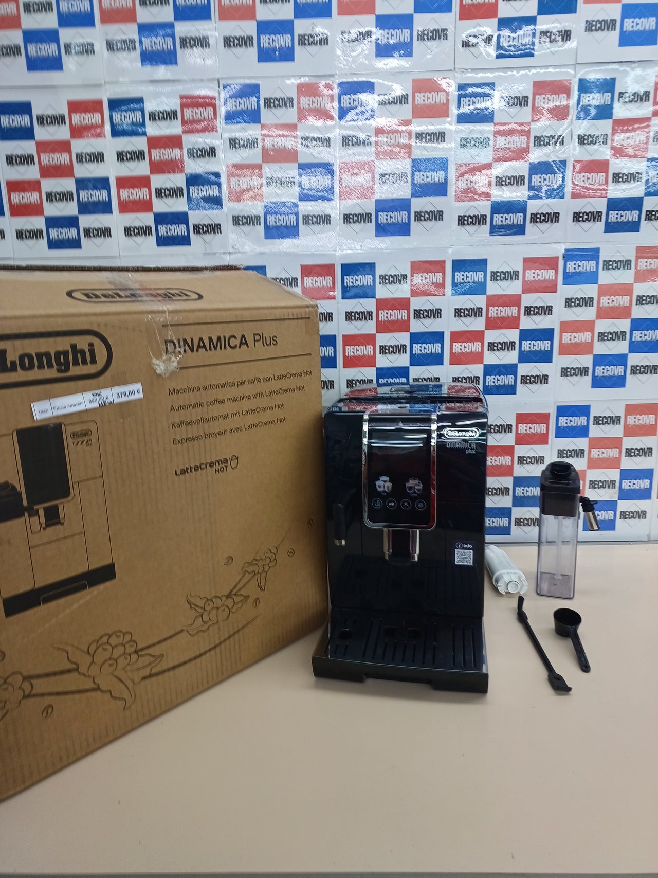 Cafetera automática grano con LatteCrema 18 recetas TFT - De'Longhi