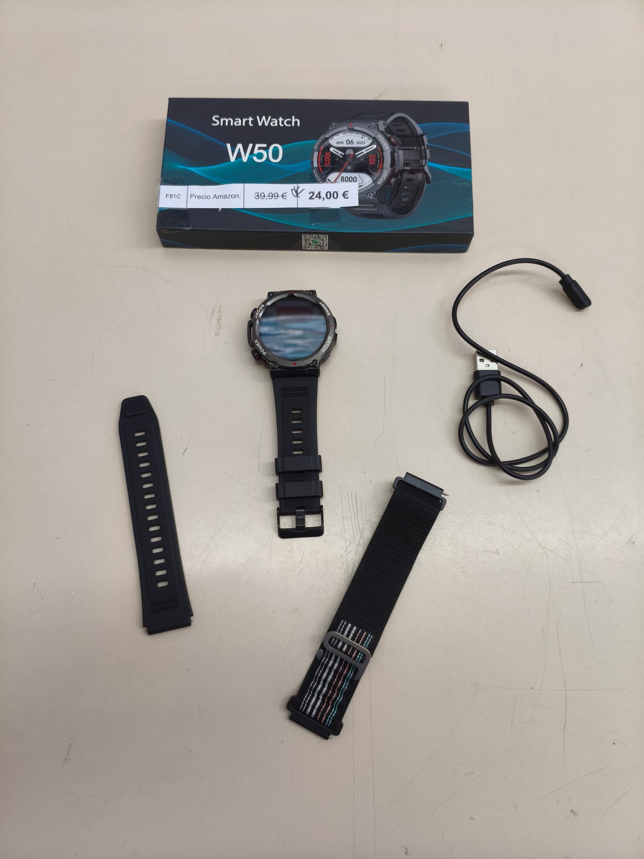 Reloj inteligente con llamadas Bluetooth y más de 100 modos deportivos