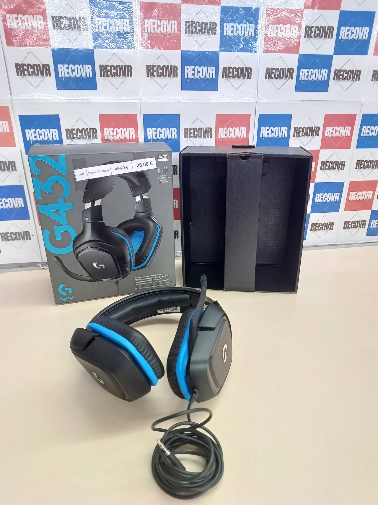 Auriculares gaming Logitech G432