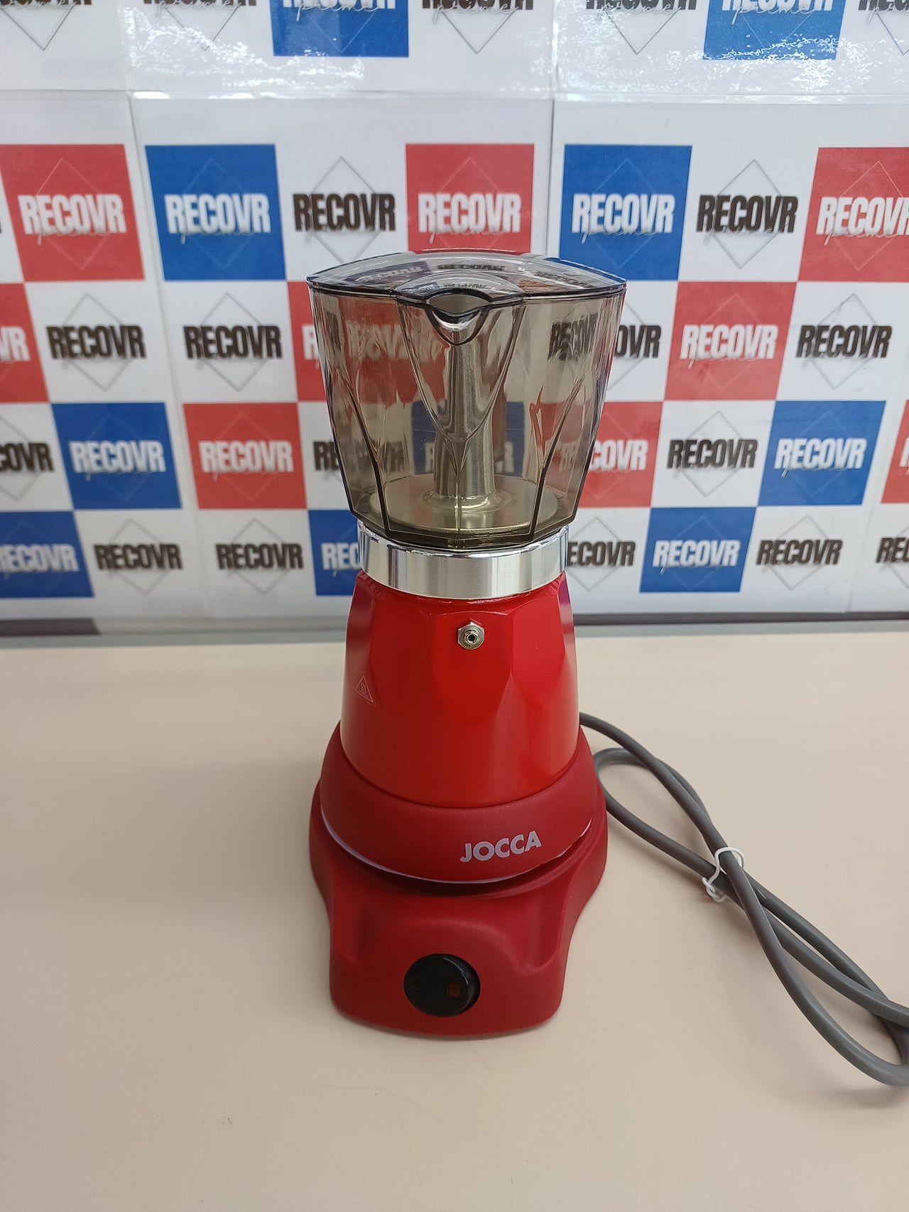 Cafetera Italiana Eléctrica Jocca 6 Tazas 360°