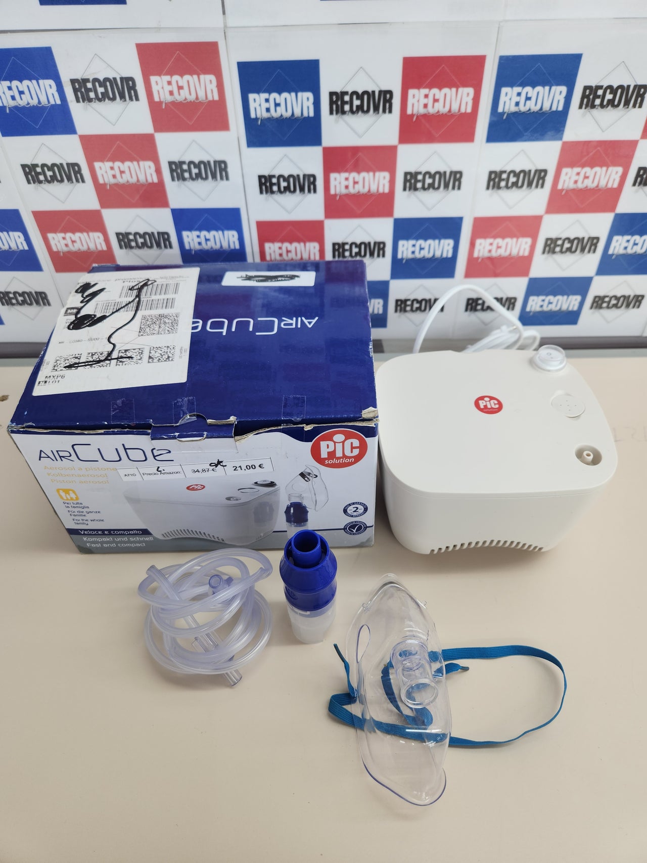 Aerosol de Pistón Pic Solution AirCube 500 g