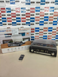 Tocadiscos Bluetooth DIGITNOW! con altavoces estéreo