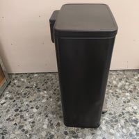 EKO Madison, cubo de basura de 30L con pedal y acero inoxidable