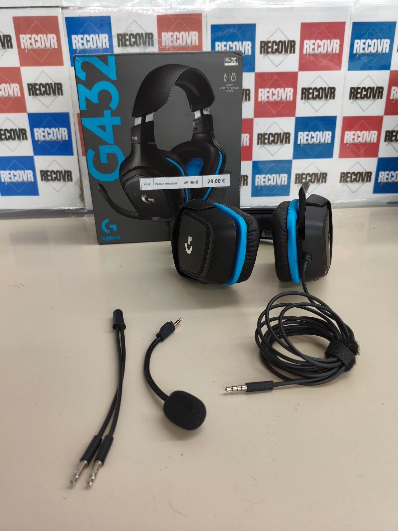 Auriculares gaming Logitech G432