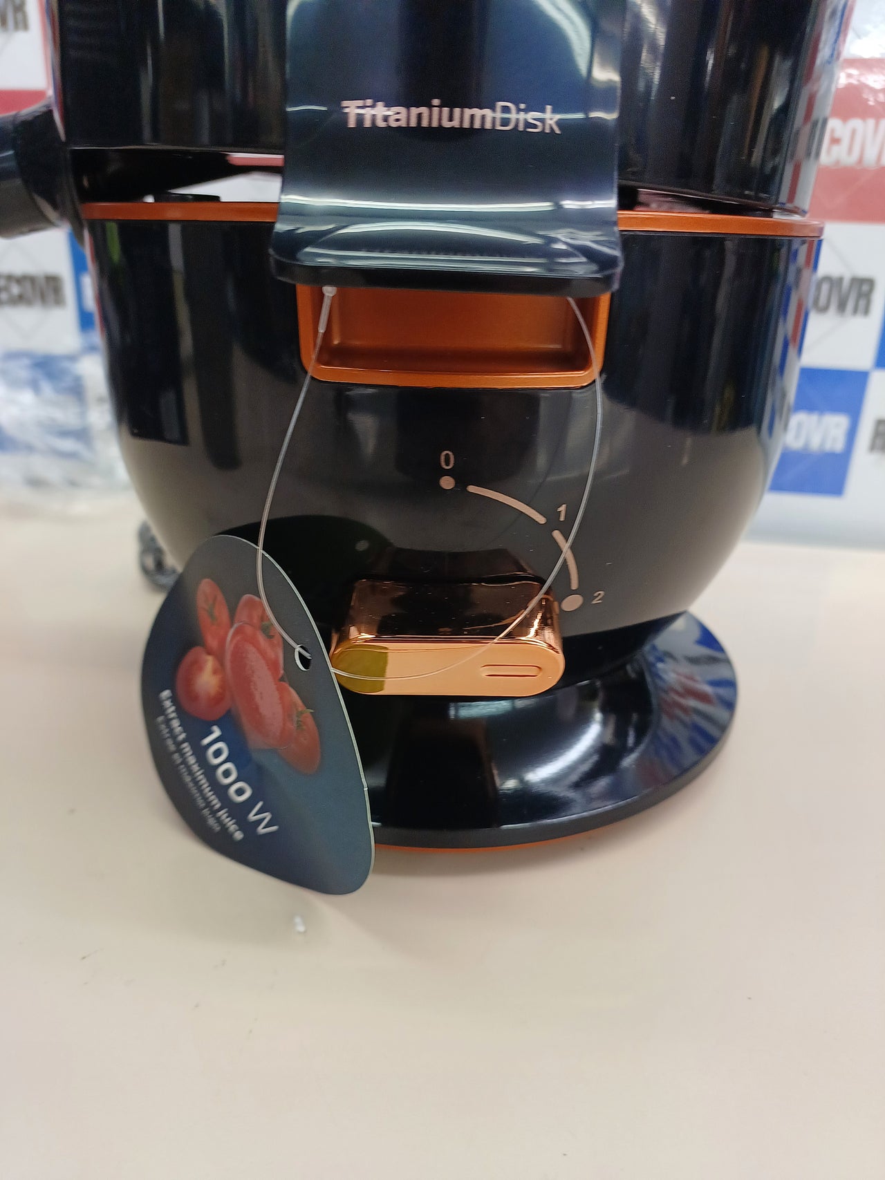 Licuadora 1000 W, entrada XL, 2 velocidades CECOTEC