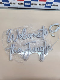 Letrero neón LED Welcome to the Jungle
