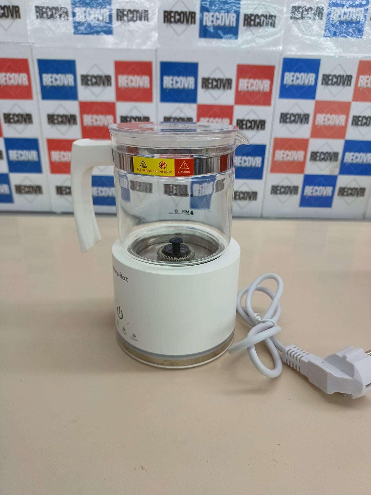 Espumador 4 en 1 250 ml blanco Morpilot