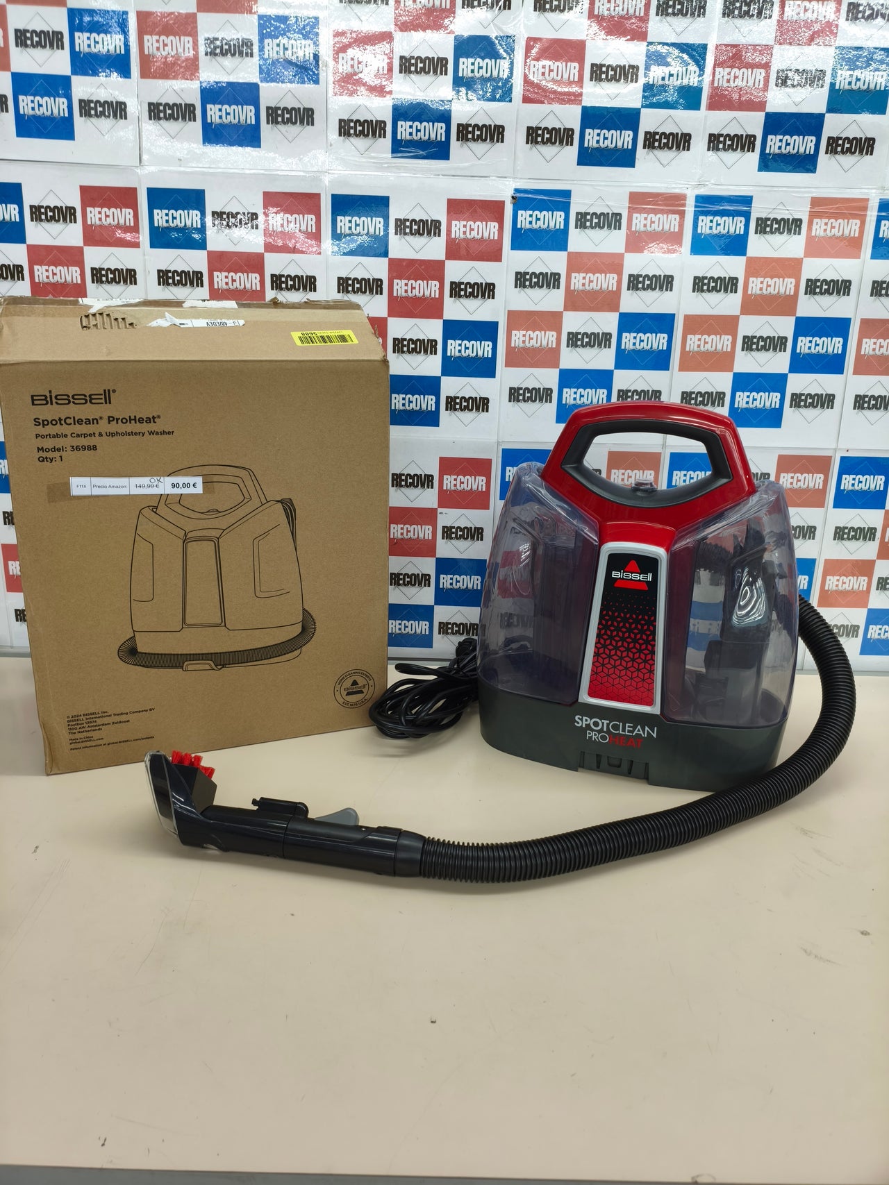 Aspiradora de agua para tapicería BISSELL SpotClean ProHeat 330W
