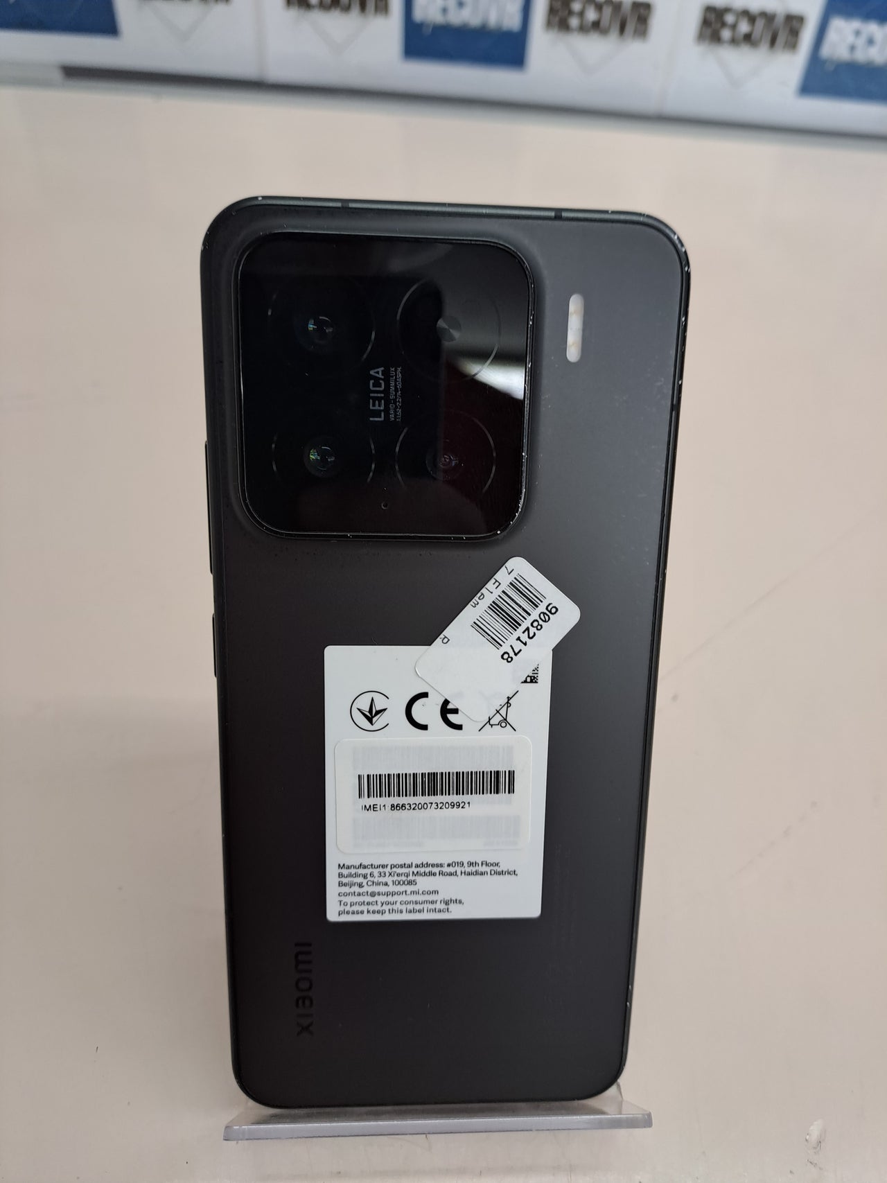 Smartphone 12GB 512GB Leica 120Hz Xiaomi 15 negro