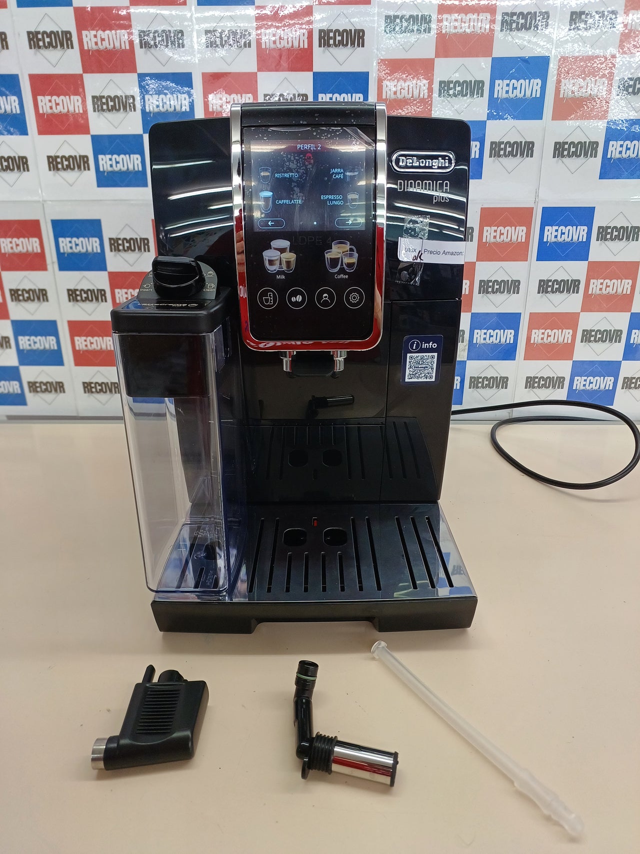 Cafetera Automática De’Longhi Dinamica Plus ECAM382.70.B