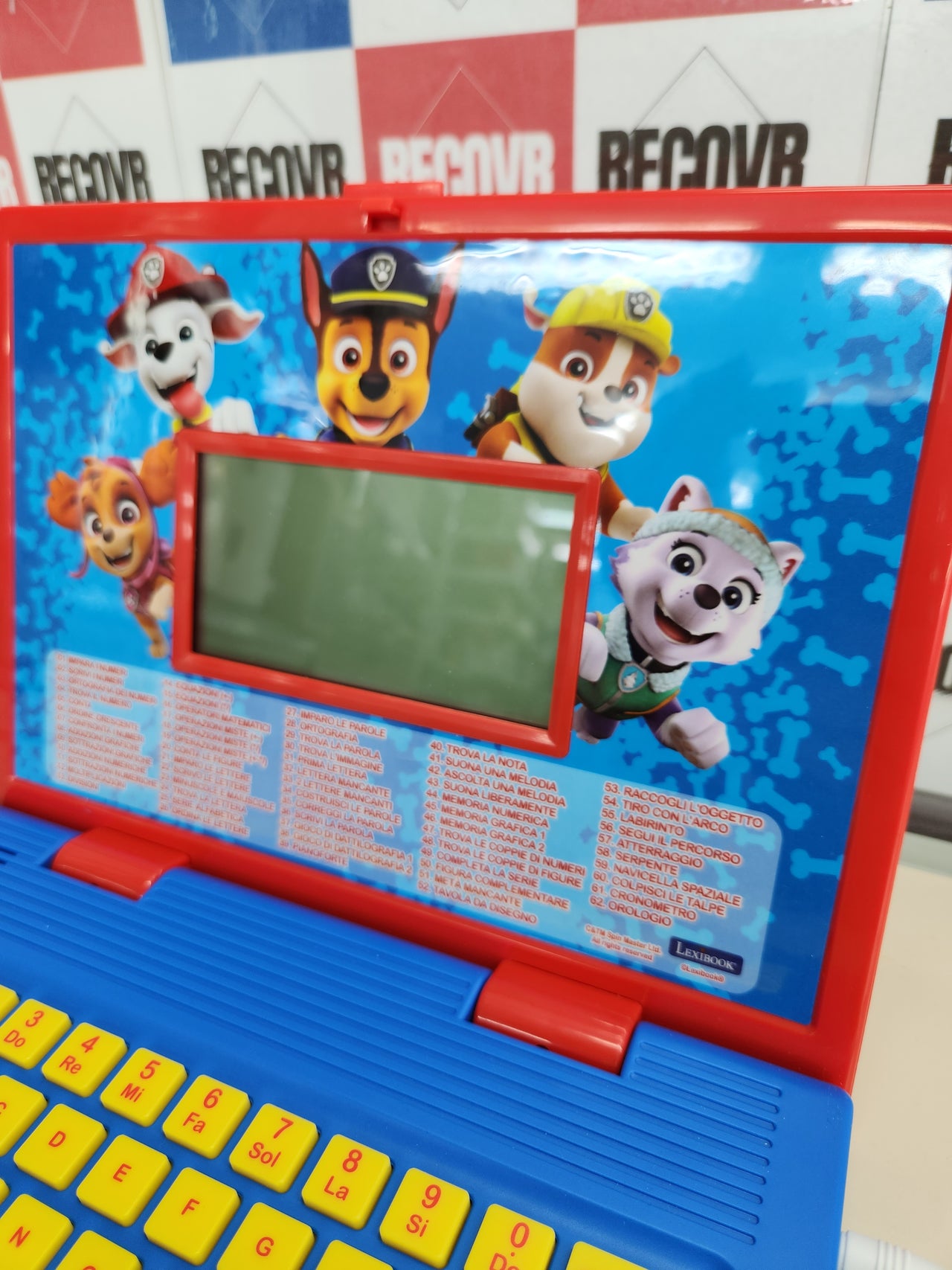 Laptop infantil Lexibook Paw Patrol bilingüe 124 actividades