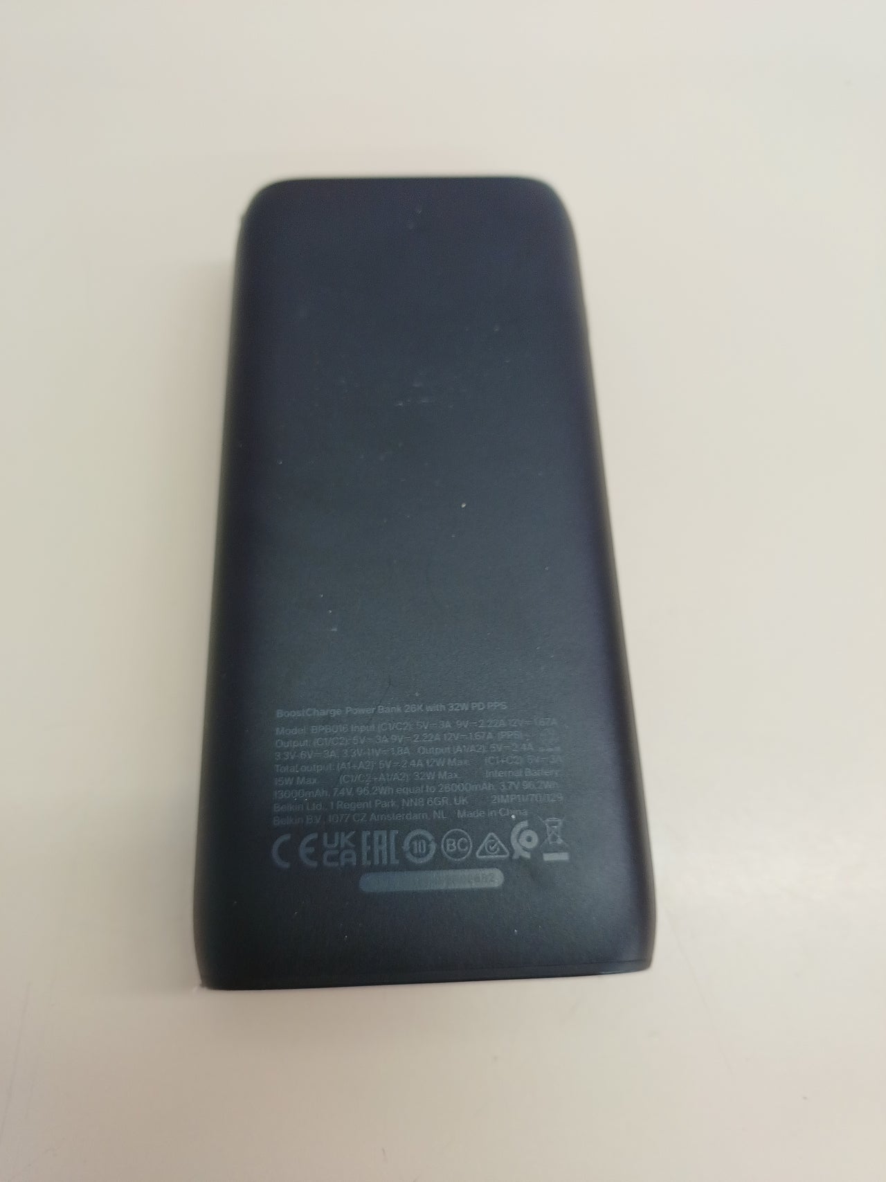 Powerbank 26 000 mAh 4 puertos USB-C/USB-A - Belkin