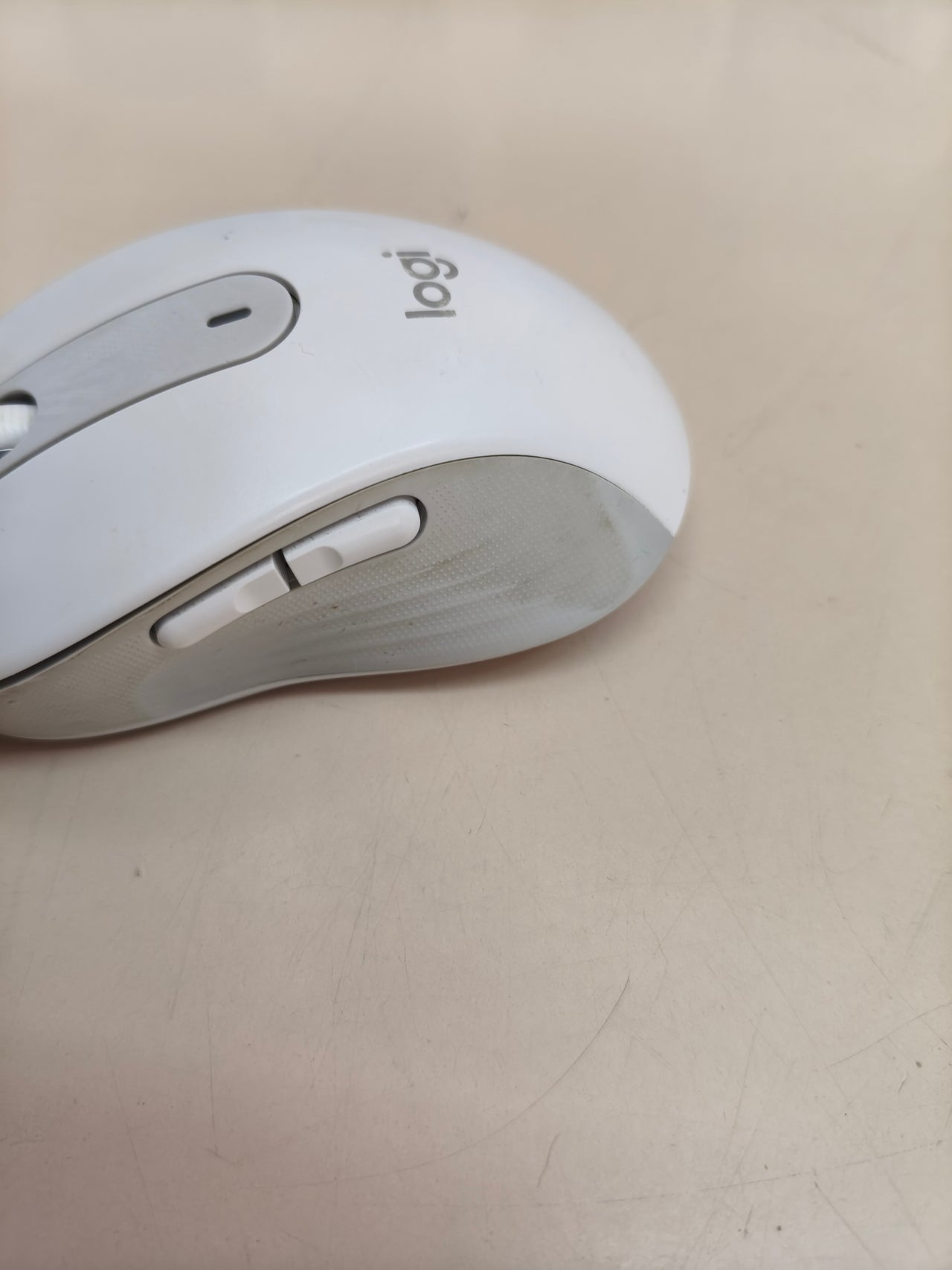 Ratón inalámbrico Logitech Signature M650 L, blanco