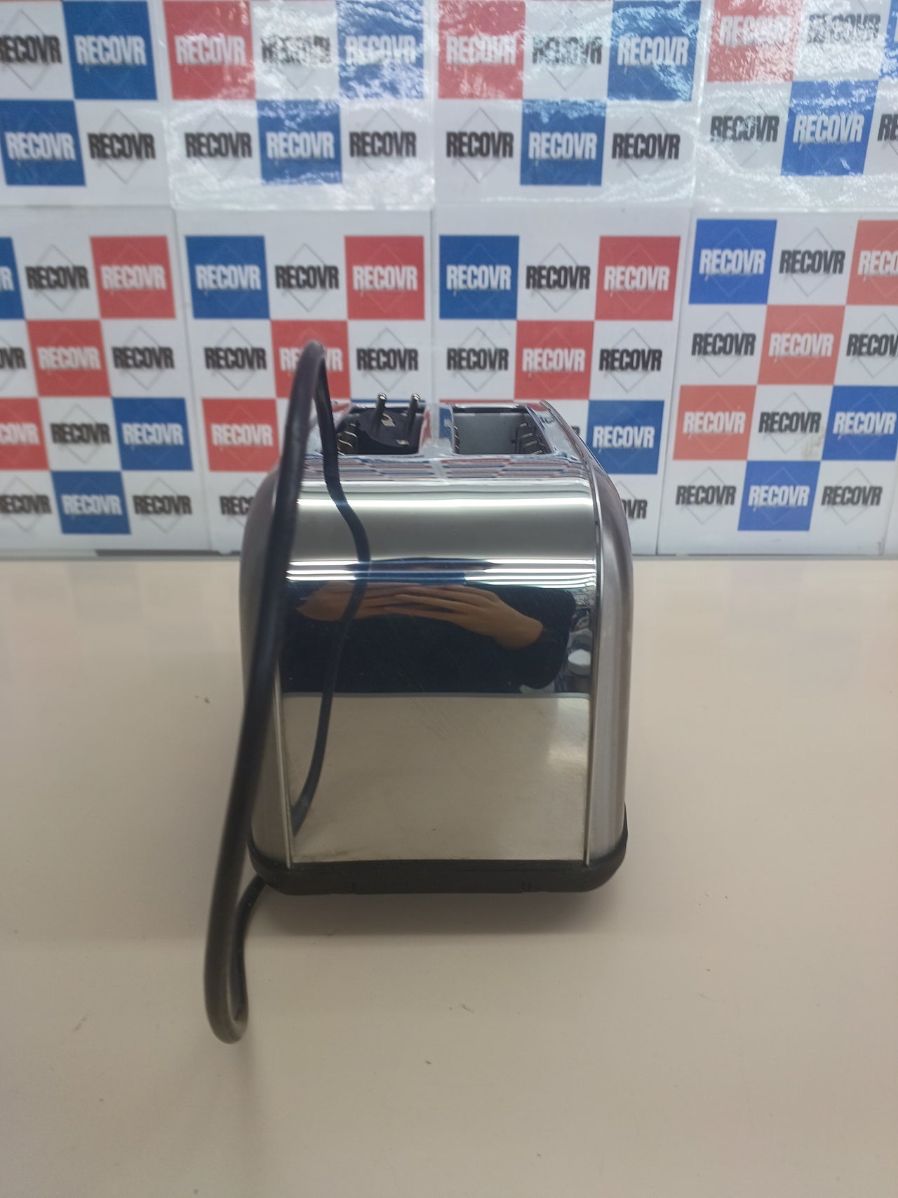 Tostadora vertical 2 ranuras 850W inox Cecotec
