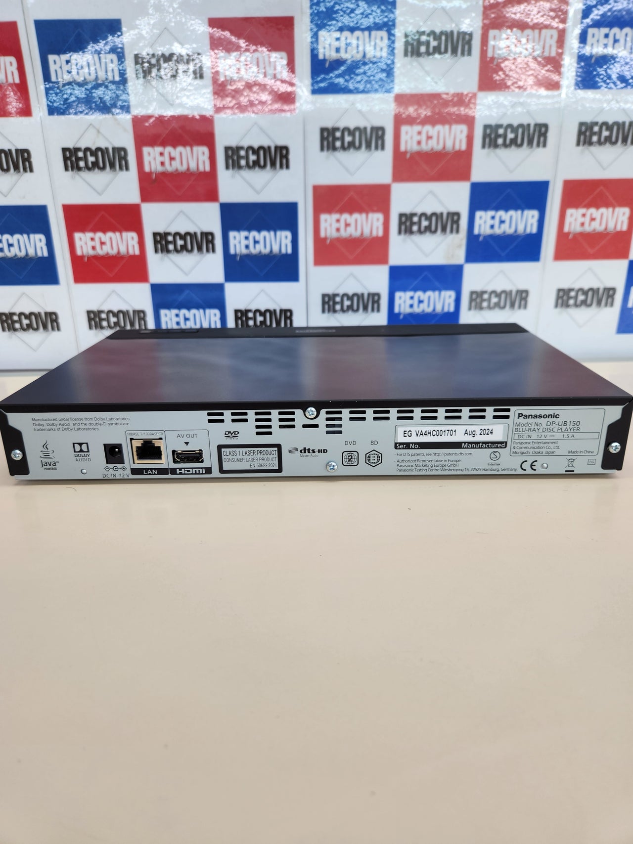 Reproductor Blu-ray 4K Panasonic DP-UB150