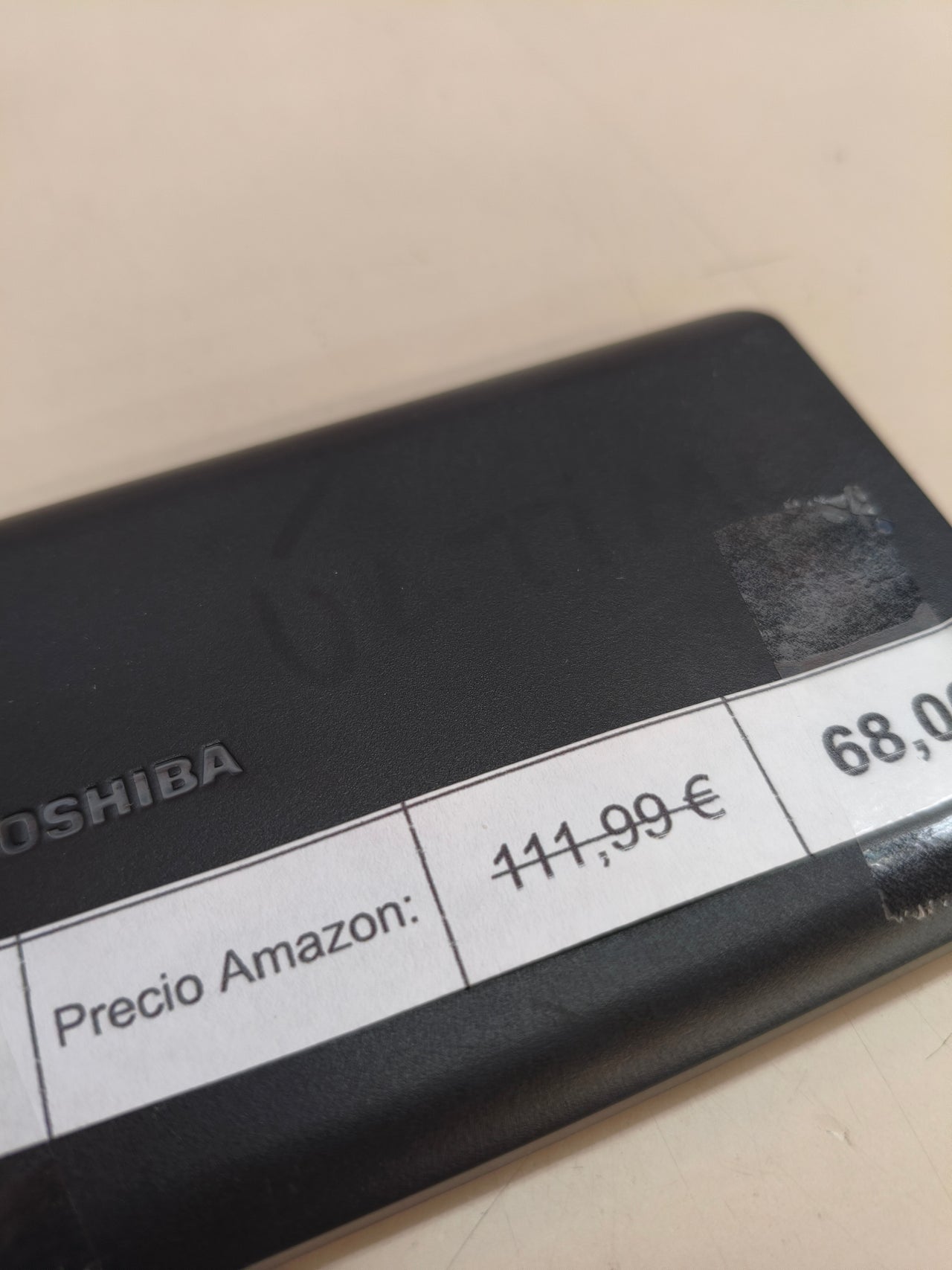 Disco duro externo portátil Toshiba Canvio Partner de 2 TB