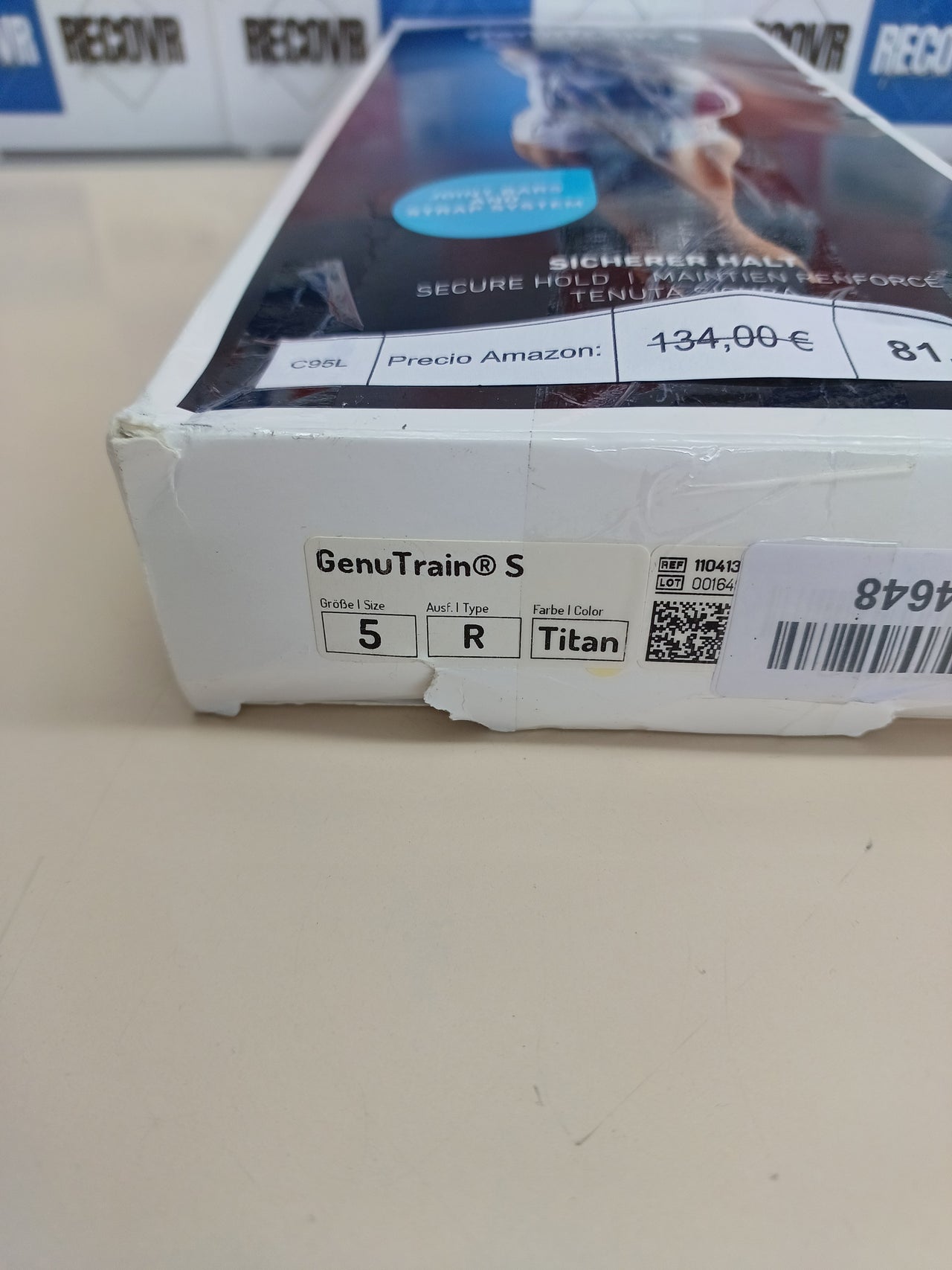 Rodillera Derecha Talla 5 Bauerfeind GenuTrain S
