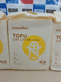 Arena gatos tofu 10,8 kg aglomerante – Fukumaru