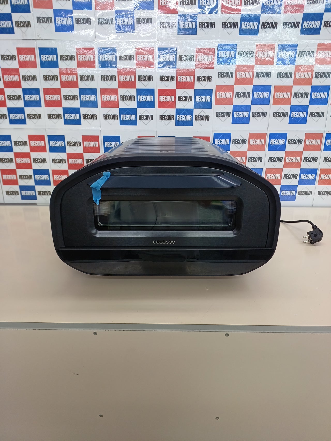 Horno eléctrico pizza 1700 W 12 L digital 8 funciones Cecotec