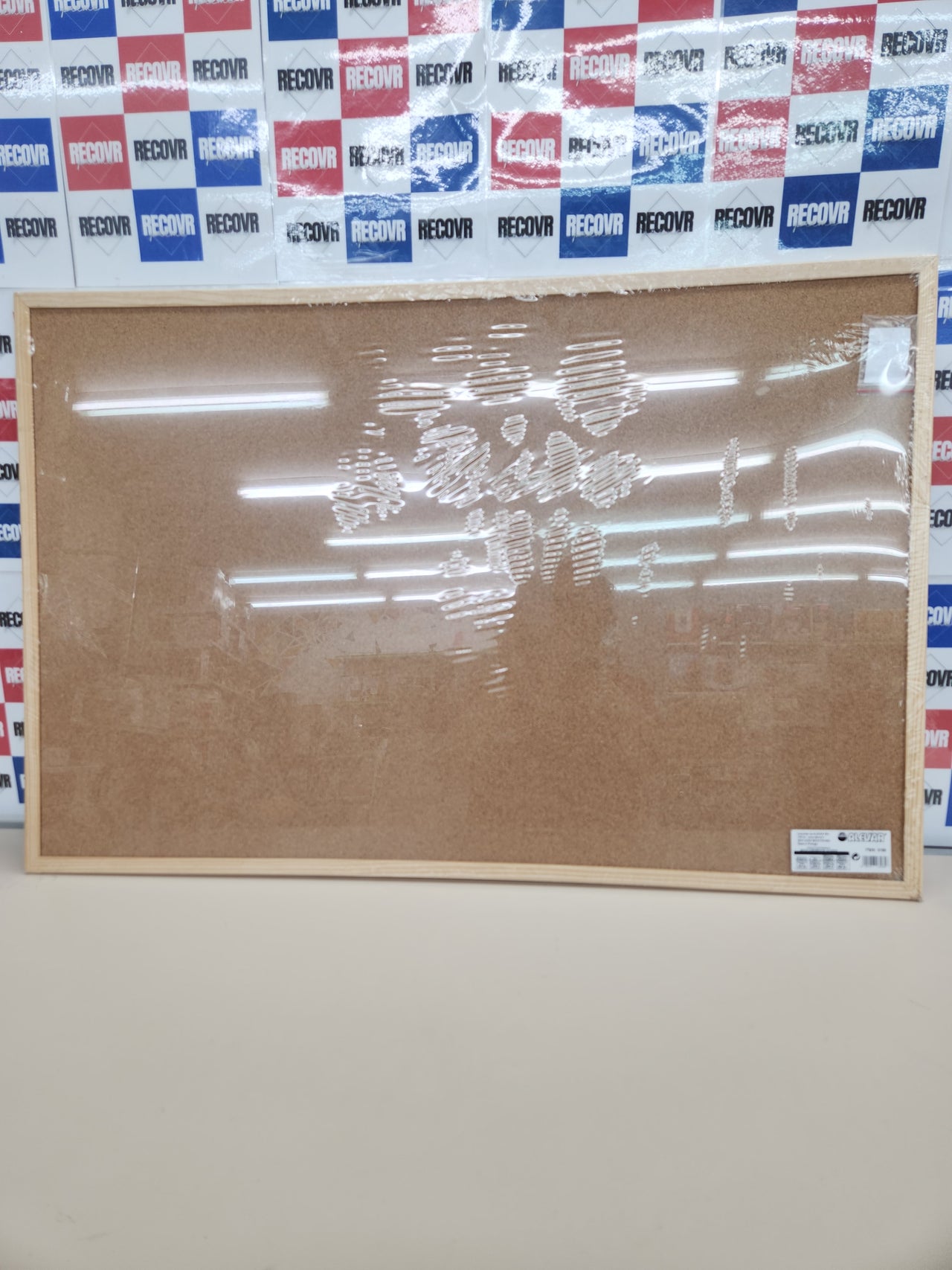 Tablón Corcho 40x30cm con Marco de Madera , Tablón de Anuncios de Corcho Tablón de Anuncios ALLboards