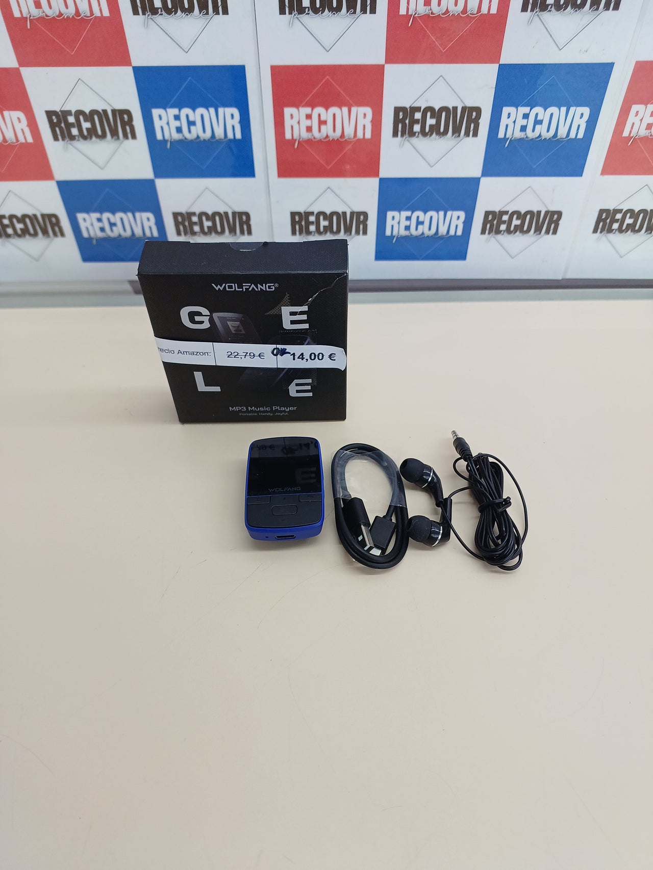 Reproductor MP3 WOLFANG 64GB Bluetooth
