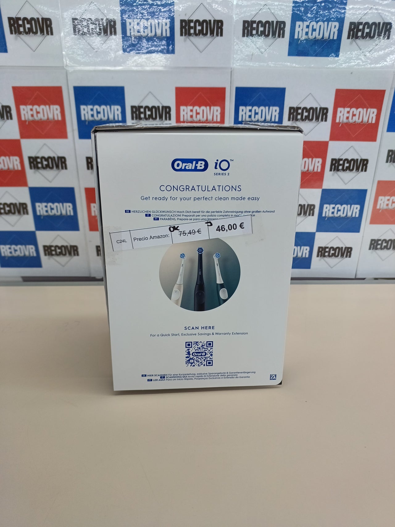 Cepillo de Dientes Eléctrico Oral-B iO