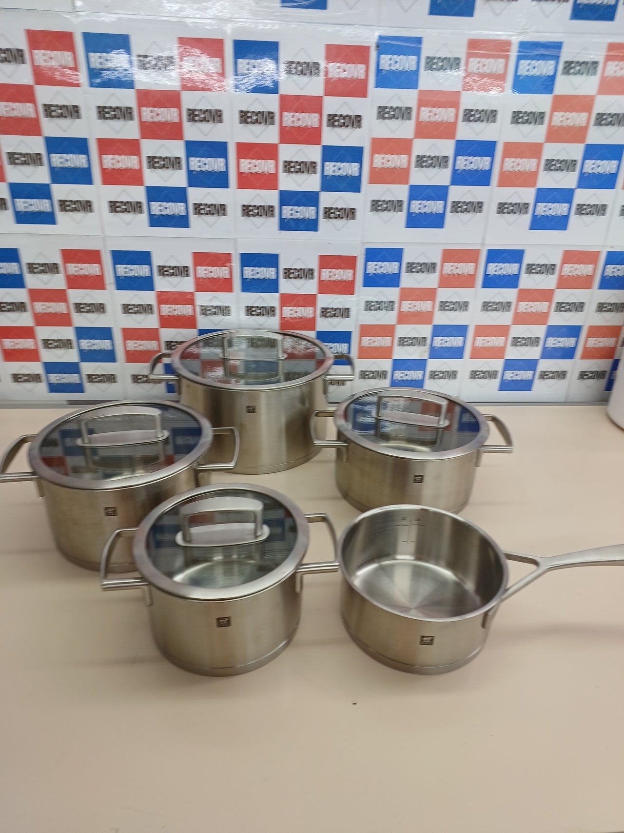 Batería cocina 5 piezas acero inox – Zwilling