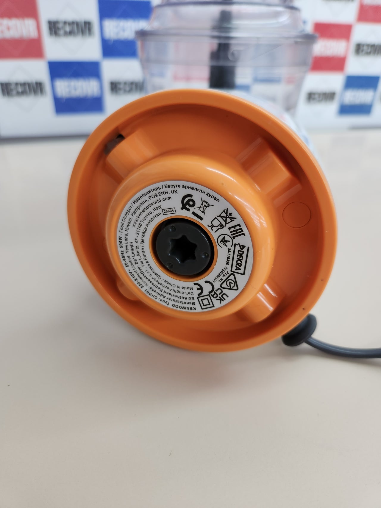 Picadora 500W, 0,5L, 2 Velocidades, Cuatro Cuchillas, Kenwood