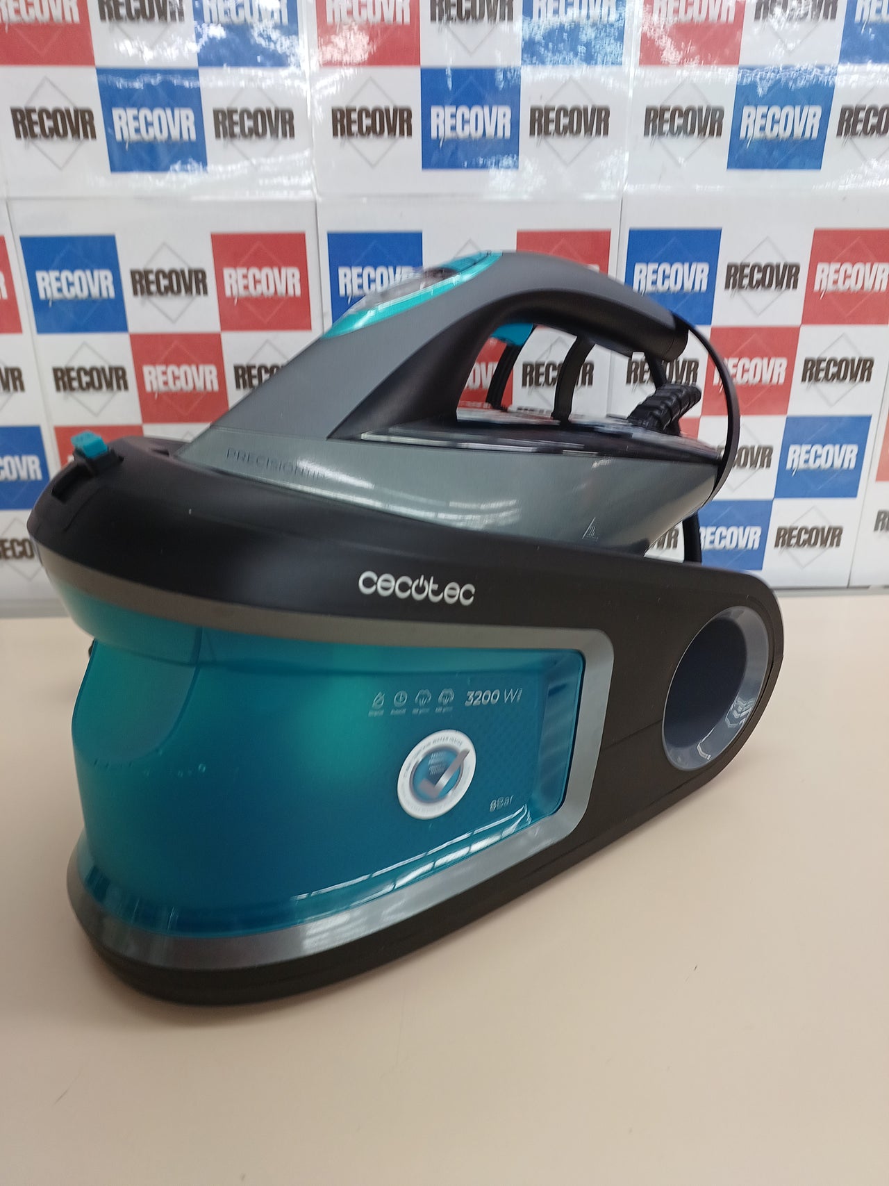 Centro de planchado 3200W 8 bar vapor potente – Cecotec