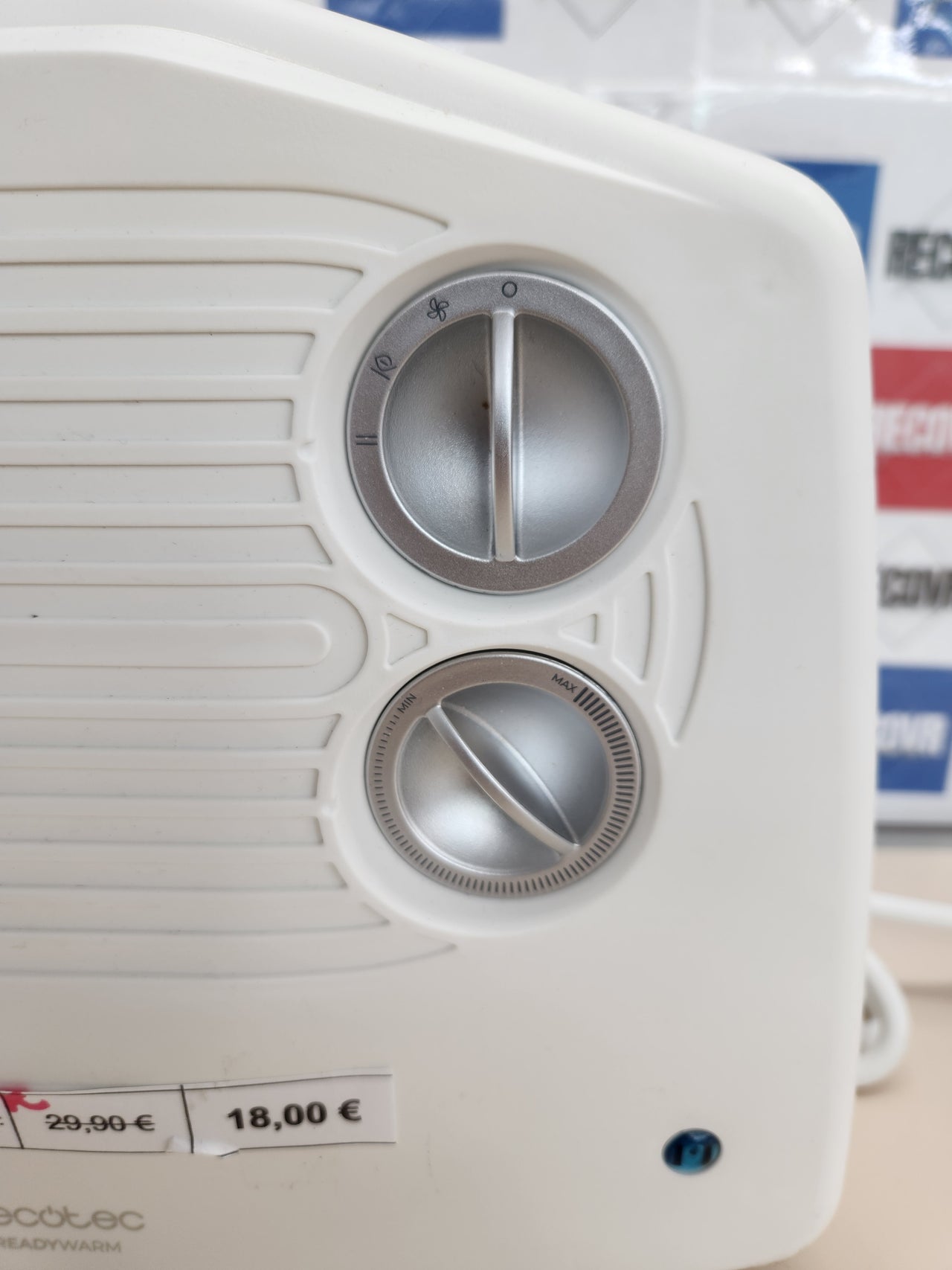 Calefactor 3000W Cecotec ReadyWarm Horizon White