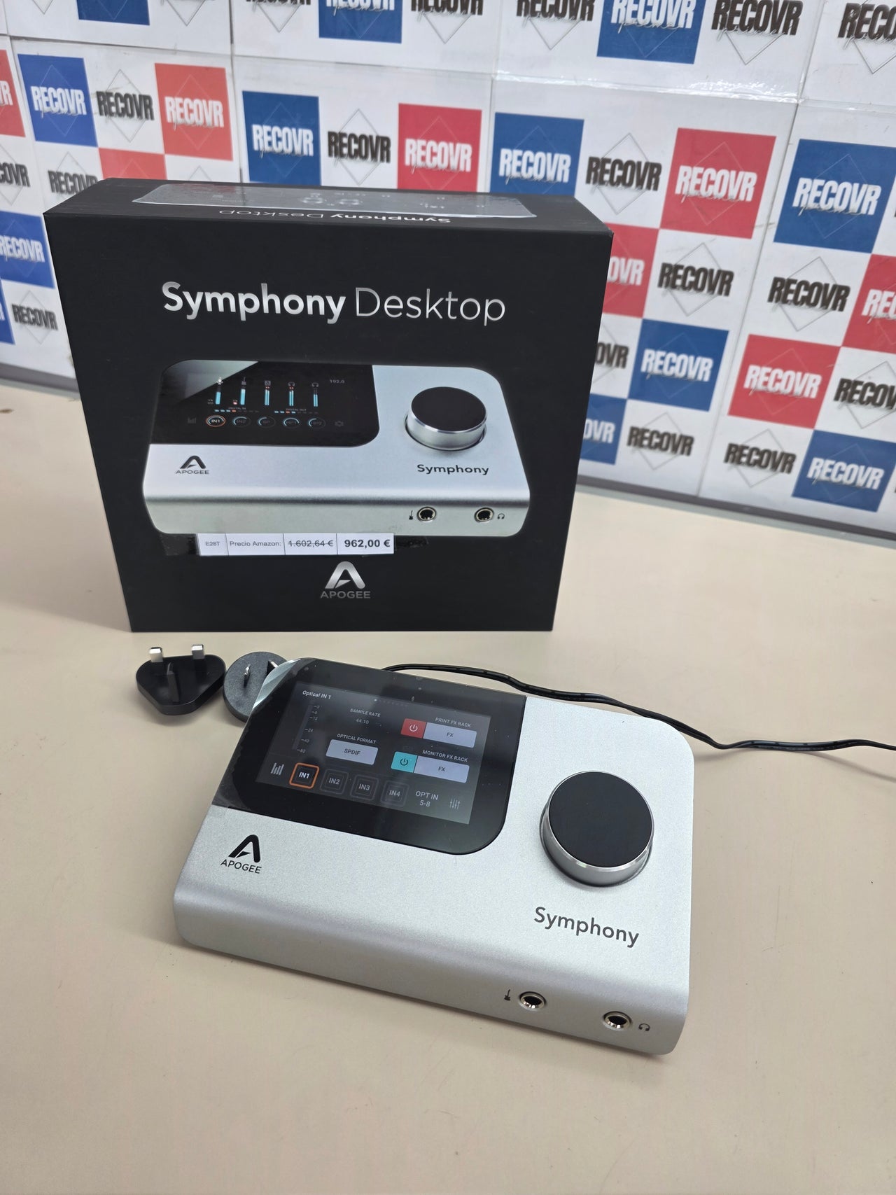 Interfaz de audio Apogee Symphony 10 entradas 14 salidas