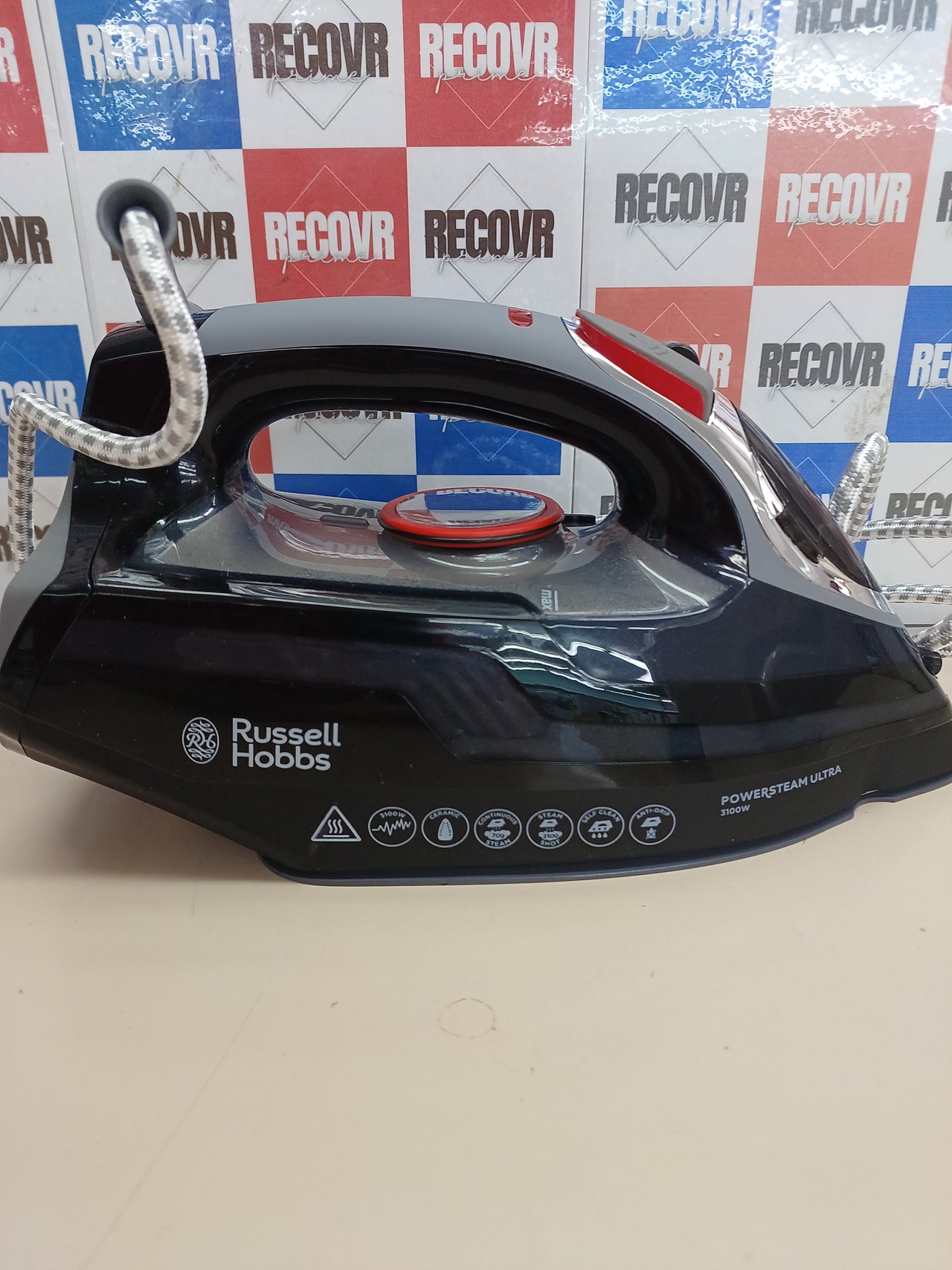 Russell Hobbs Power Steam Ultra – Plancha Cerámica 3100W, Antigoteo
