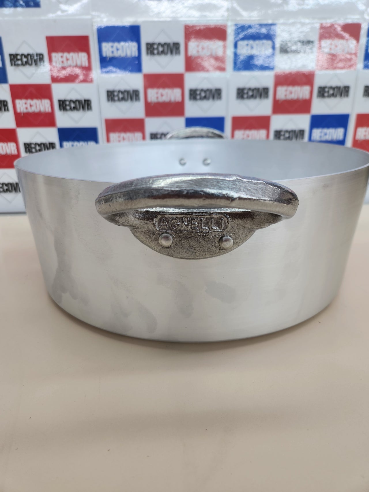 Ollas Agnelli Cacerola Baja con Asas, Metal