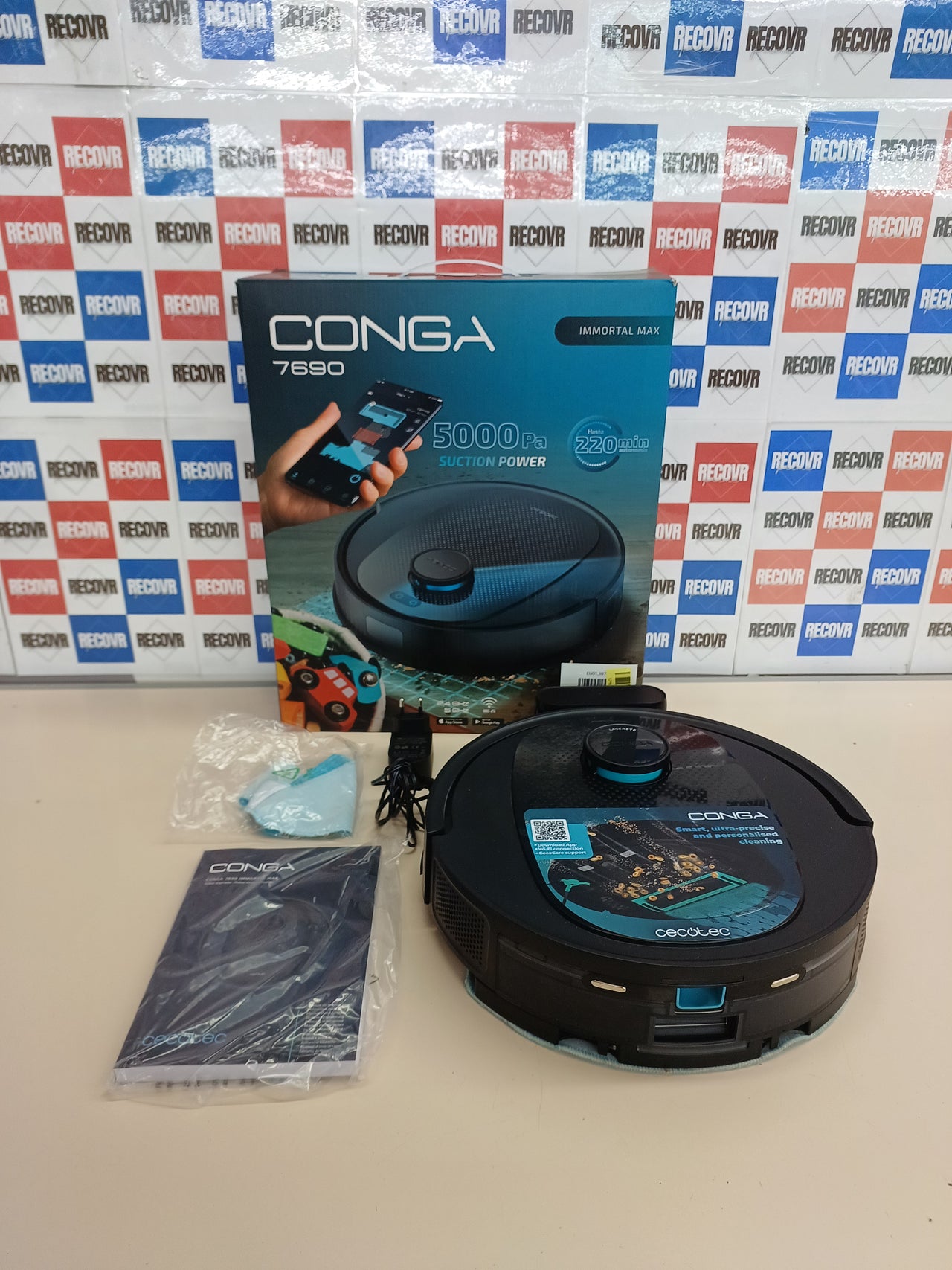 Robot Aspirador Cecotec Conga 7690 Immortal MAX