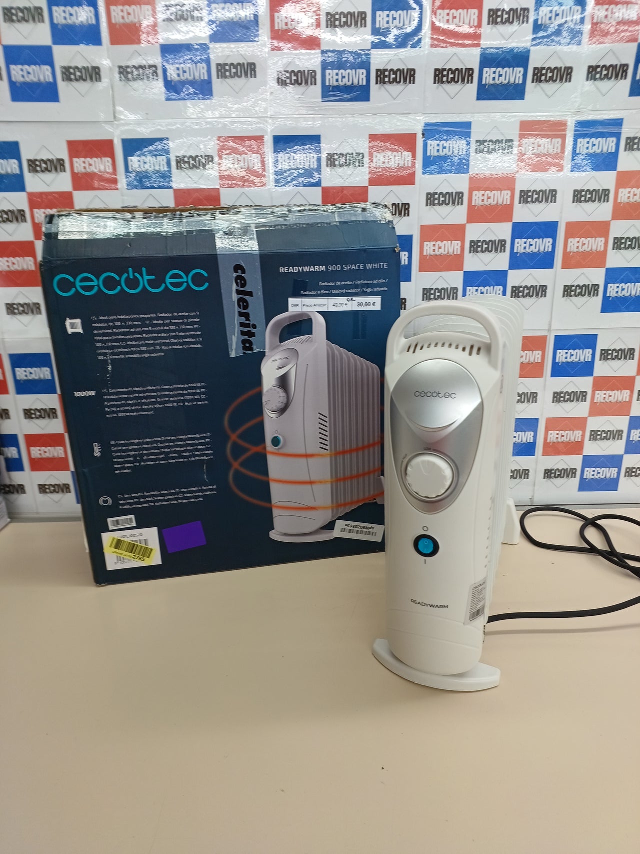 Radiador aceite Cecotec ReadyWarm 900