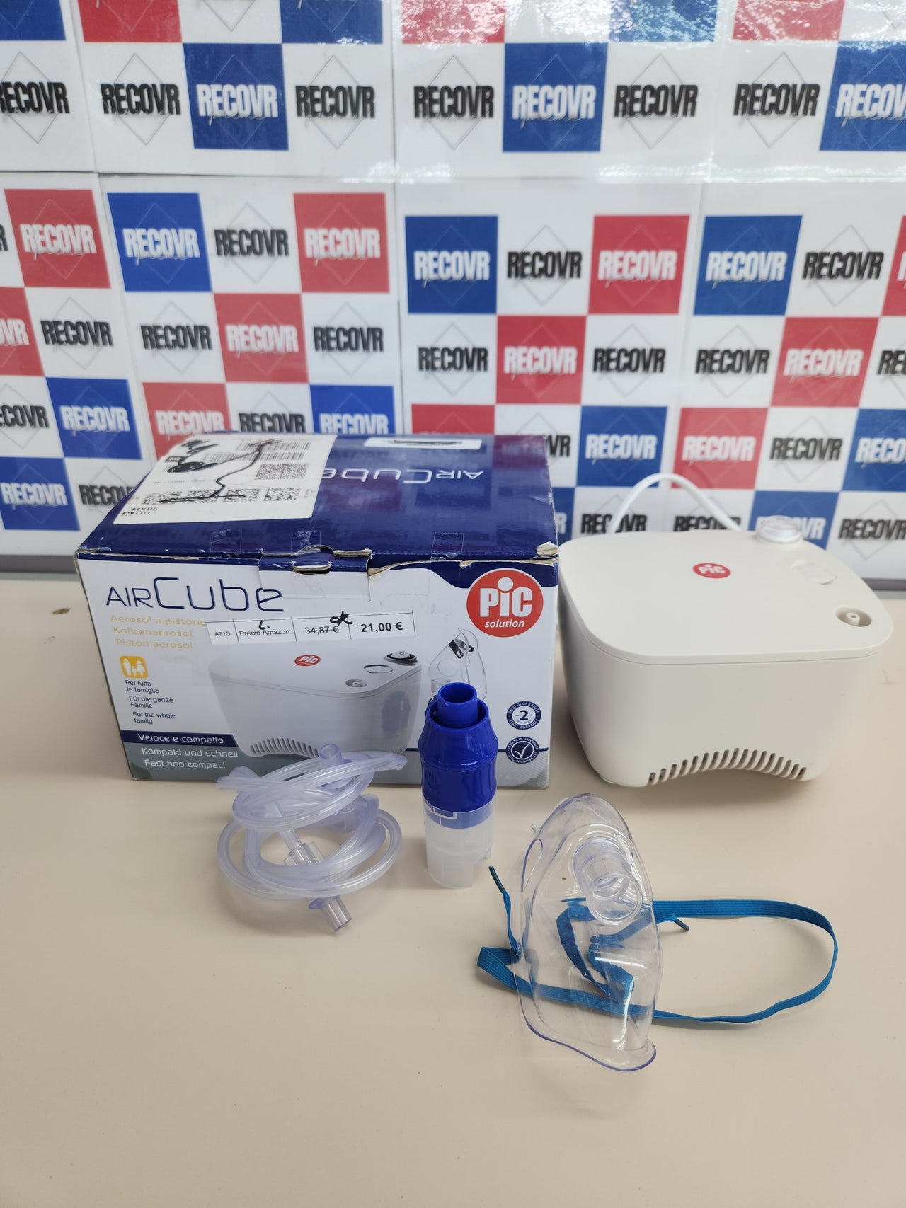 Aerosol de Pistón Pic Solution AirCube 500 g