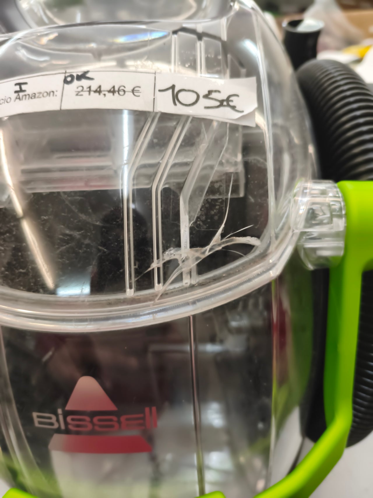 Limpiador tapicerías portátil 750 W – Bissell