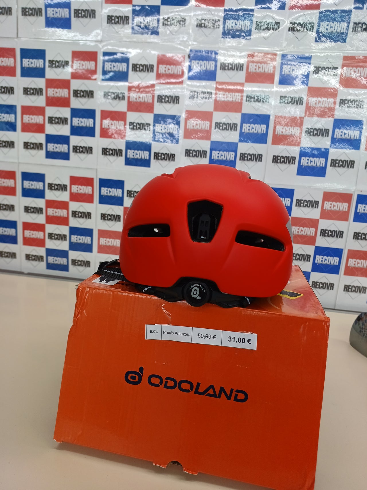 Casco de Bicicleta Talla M/L (58 62cm) con Visera Magnética Desmontable y Gafas de Sol Casco de Ciclismo de Montaña MTB para Hombres Mujeres Adultos Odoland