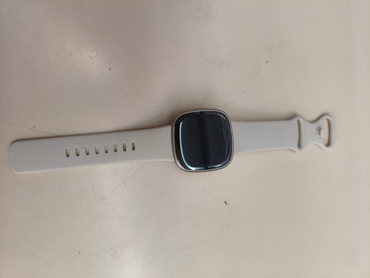 Fitbit Sense 2, smartwatch, blanco Lunar/Platinum, talla única
