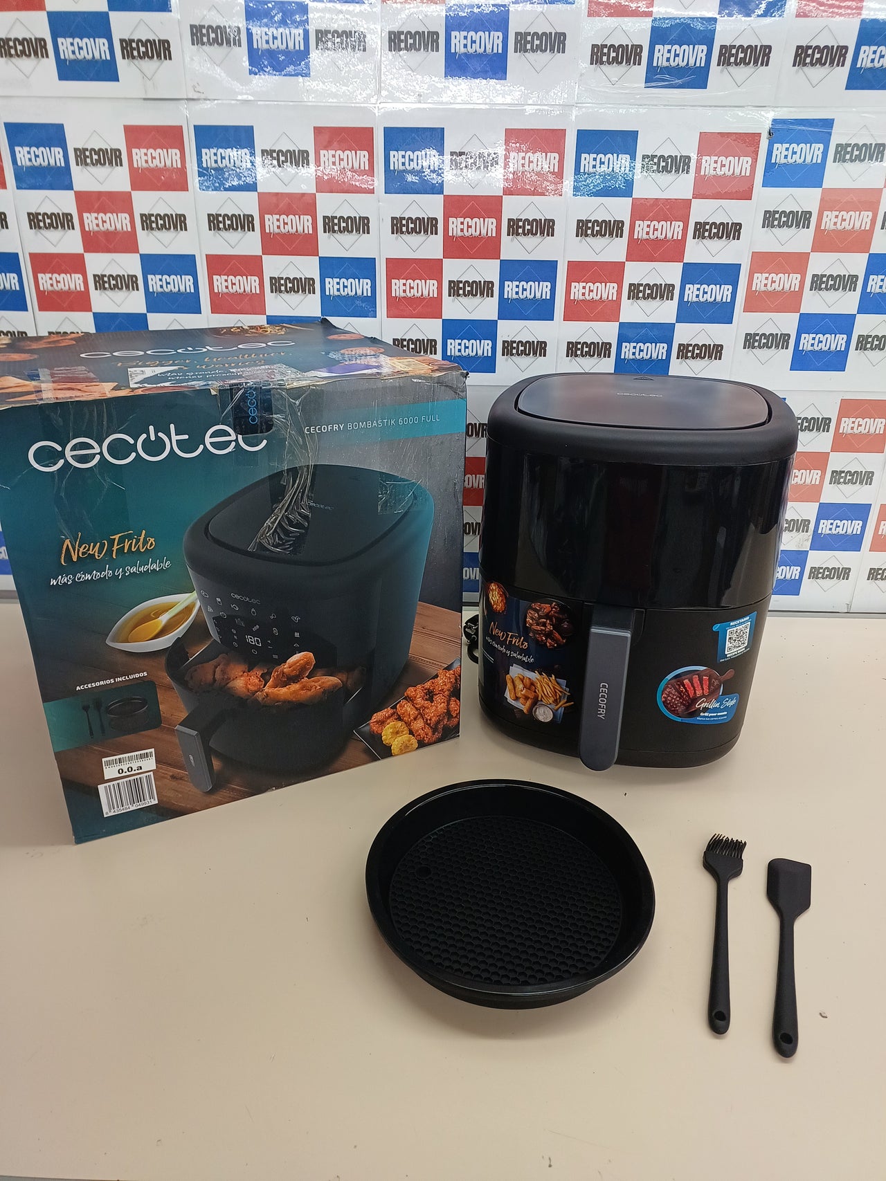 Freidora aire 6 L 1700 W – Cecotec