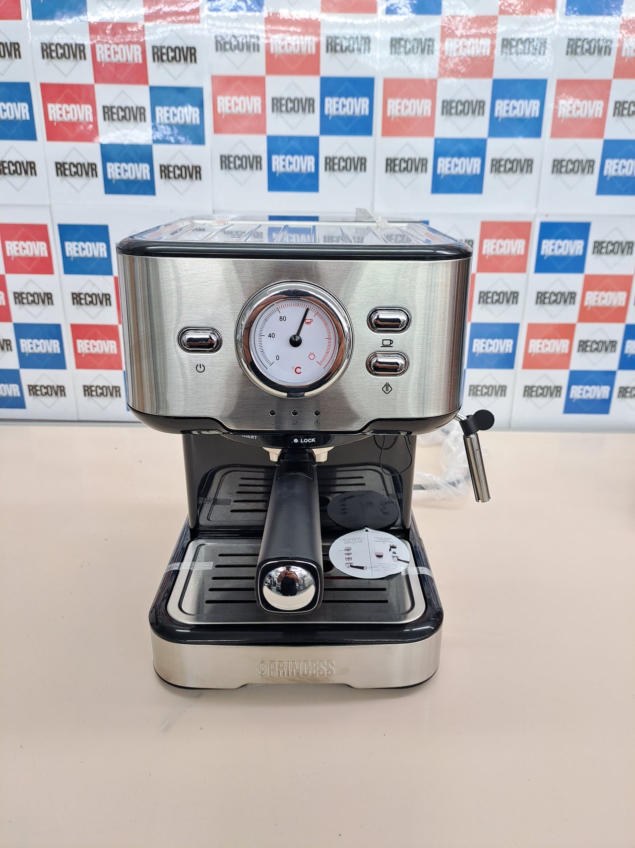 Cafetera Princess Espresso and ESE adapter