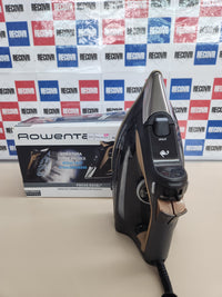 Placha vapor vertical 2700 W, golpe de vapor 180 gr/min, vapor continuo 45 gr/min, suela Microsteam Laser 400, antigoteo, función Eco, ahorro energía, Negro Marrón