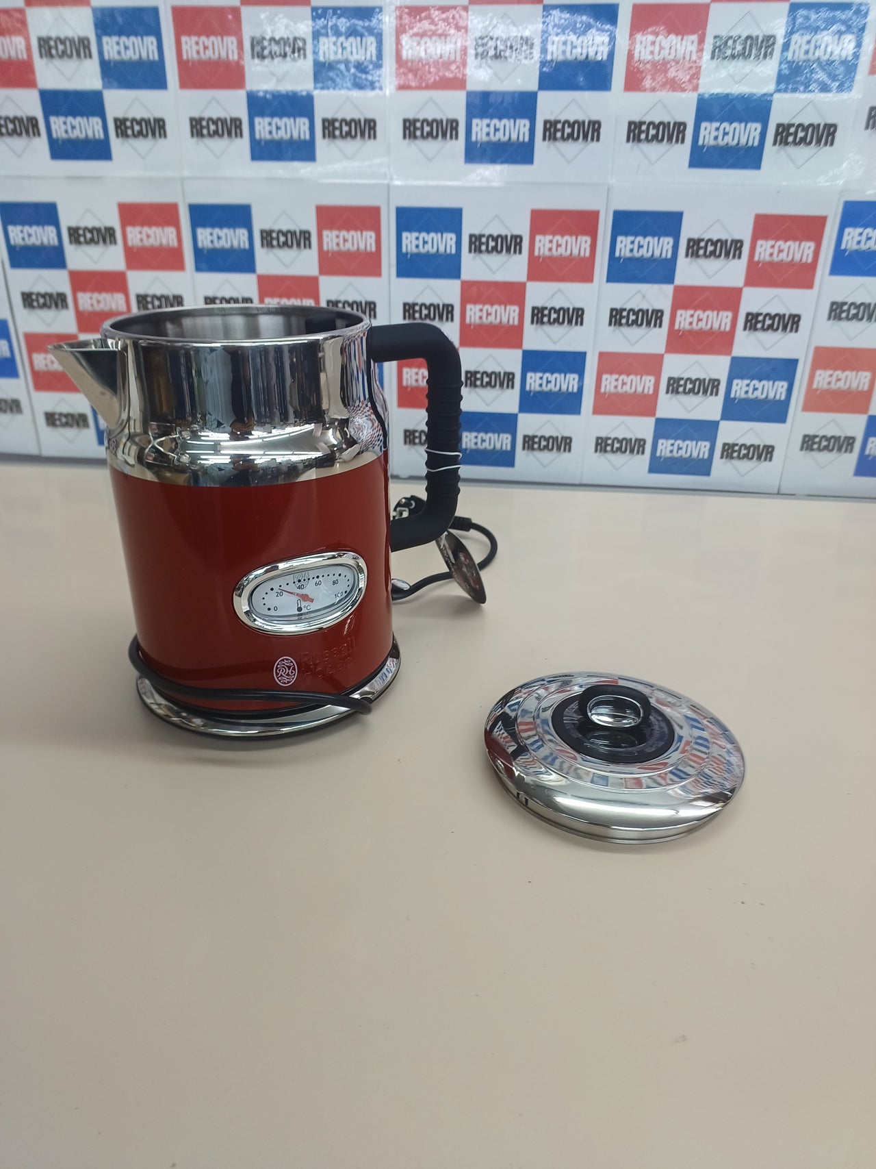 Russell Hobbs 21670-70 Hervidor de 2400 W, Color Rojo, 1.7 l