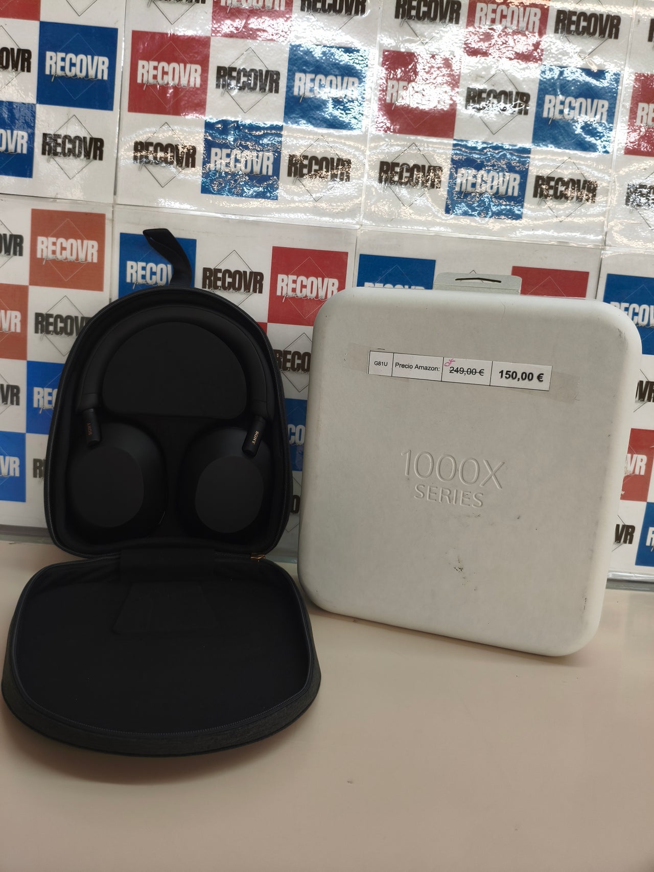Sony WH-1000XM5, auriculares Bluetooth, ANC, 30 h, negros