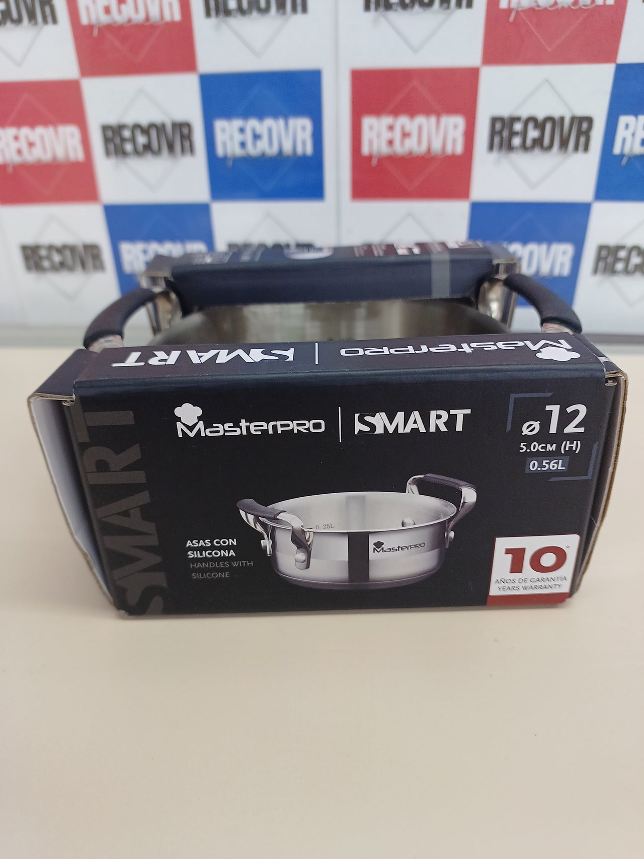 Cacerola 12 cm MasterPRO acero inox inducción