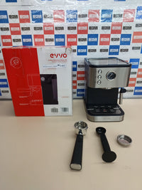 Thumbnail for Cafetera express 20 bares acero con manómetro - EVVO