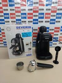 Cafetera espresso 4 tazas con espumador Severin