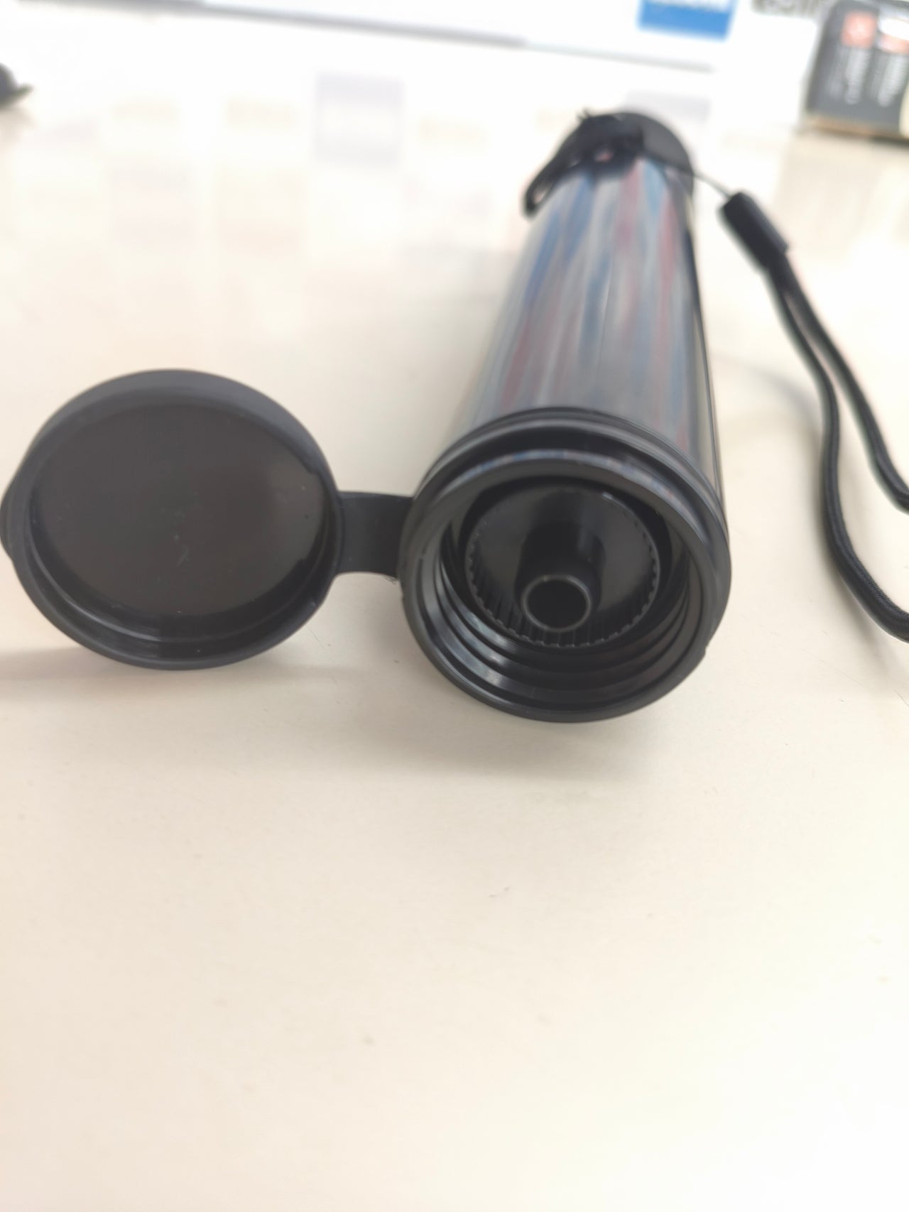 Filtro de agua portátil para supervivencia