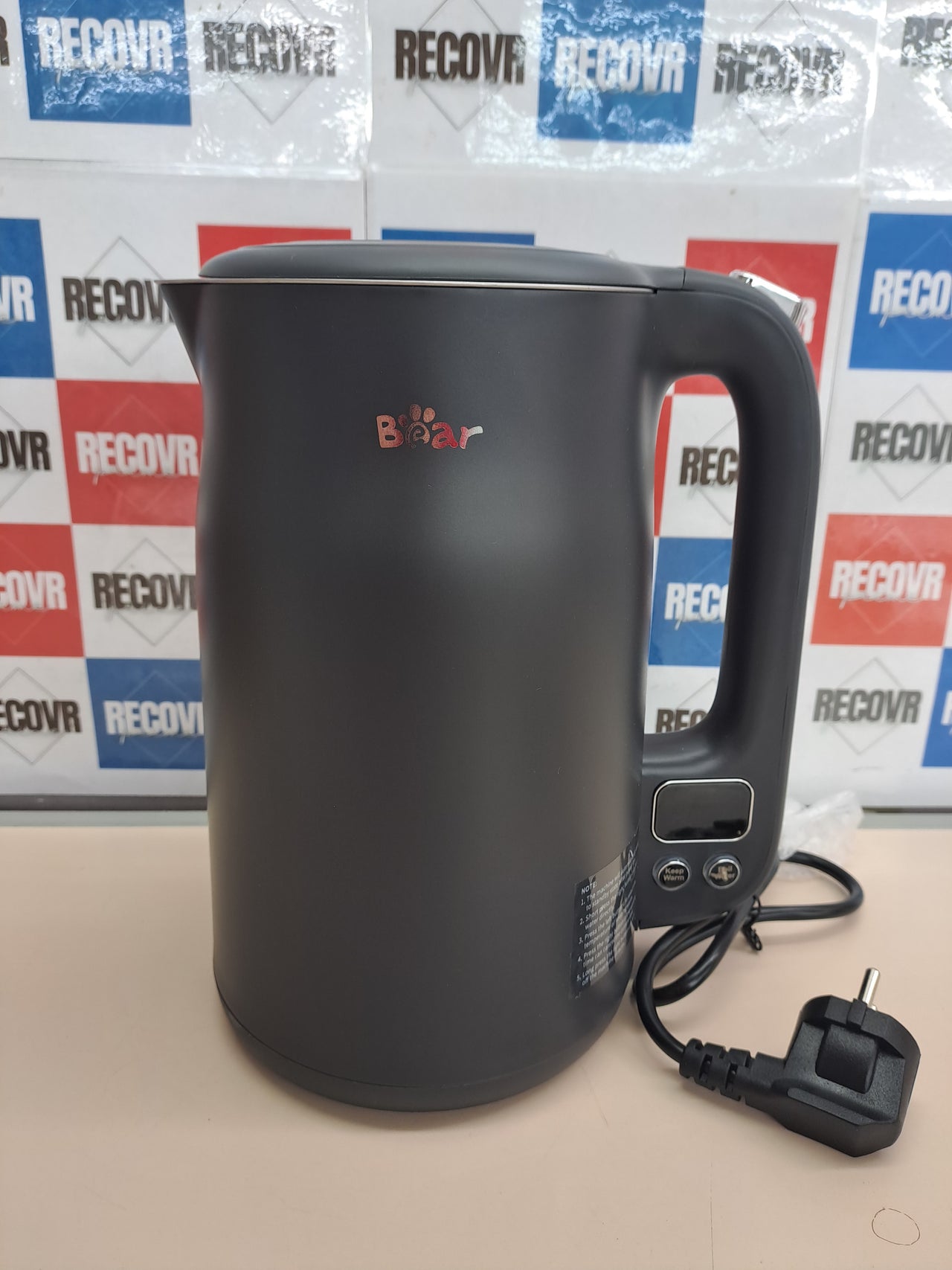 Hervidor 1,7 L 1800 W 11 temperaturas – Bear